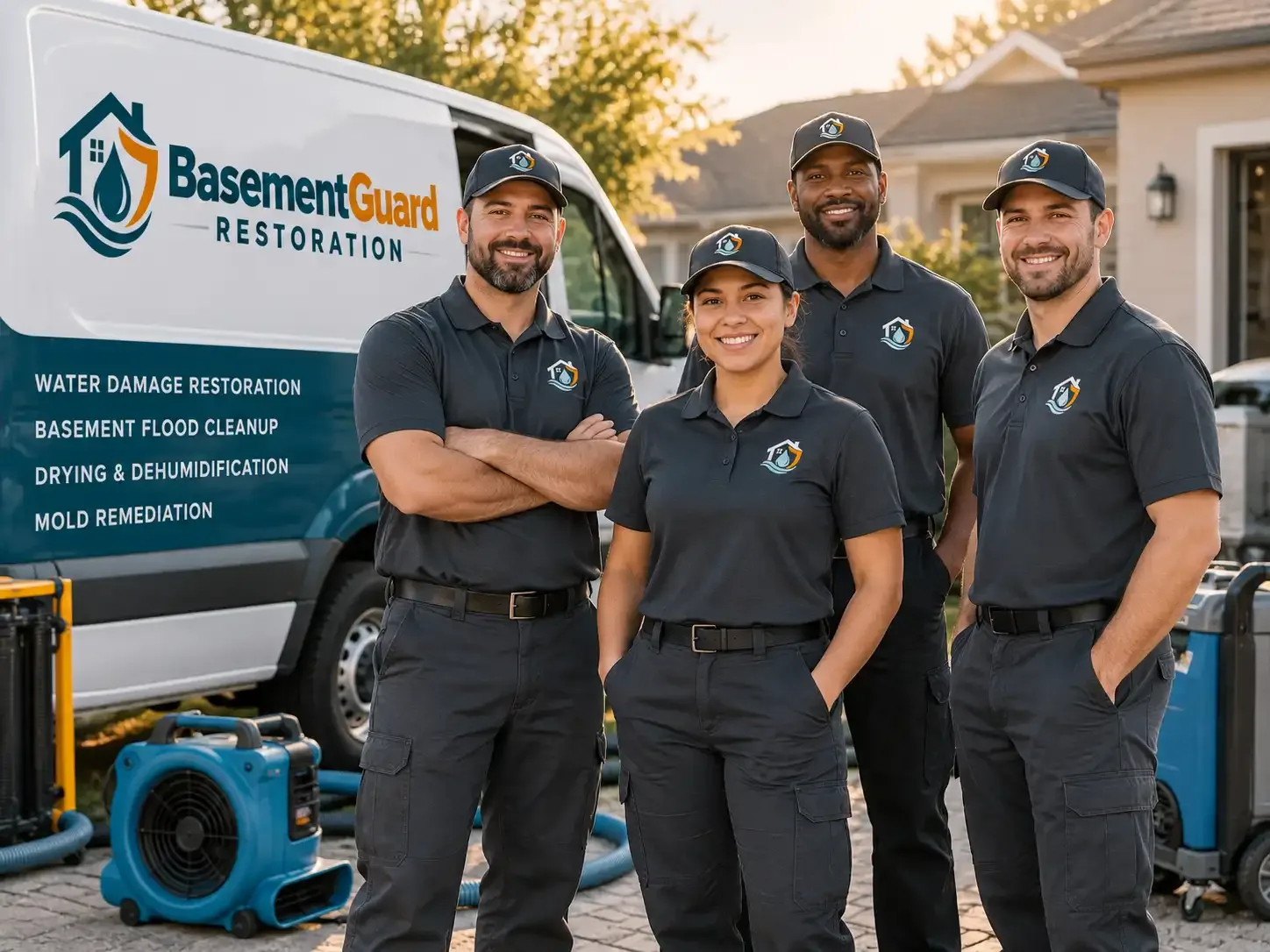 Basement Water Damage Restoration company in South Dos Palos, CA